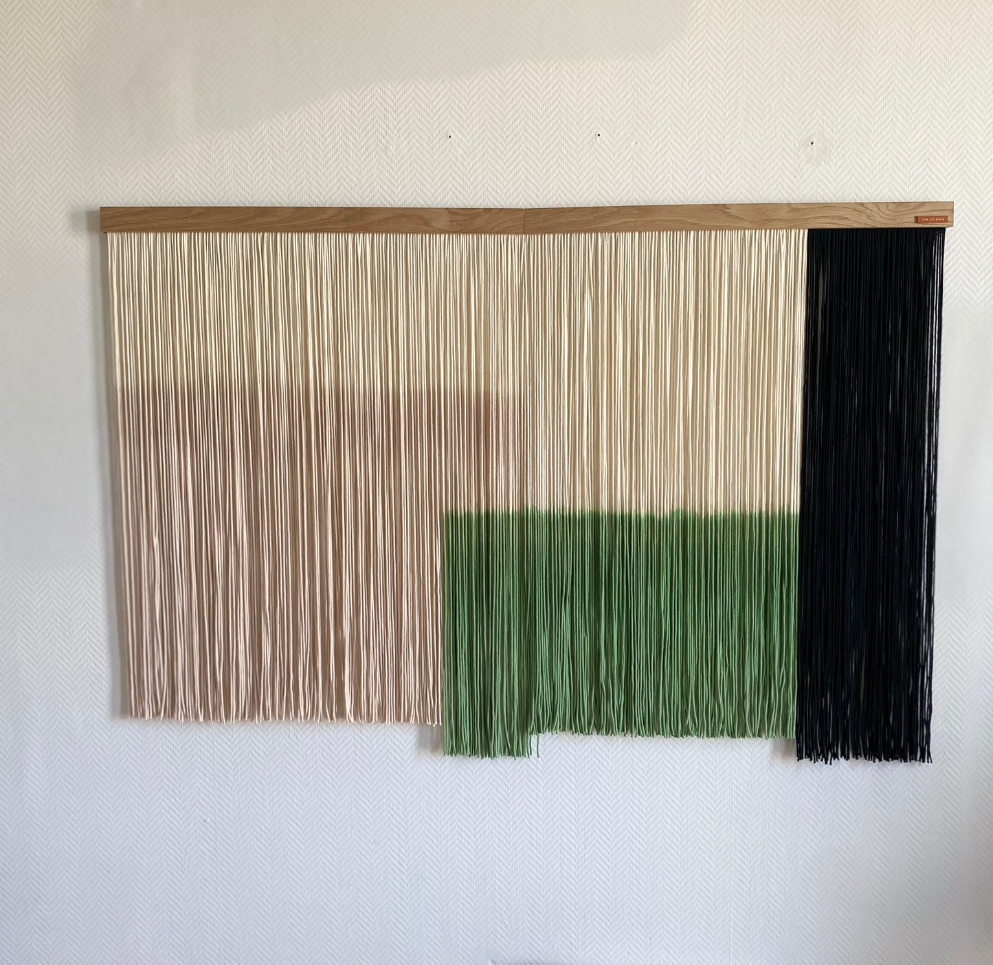 Textile Dyed Fiberart - Blocks