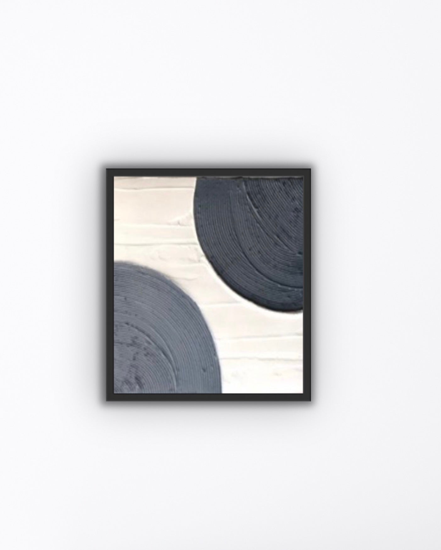 Texture Mini Plaster Painting - Circles
