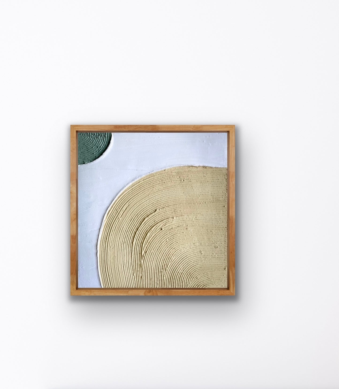 Texture Mini Plaster Painting - Circles