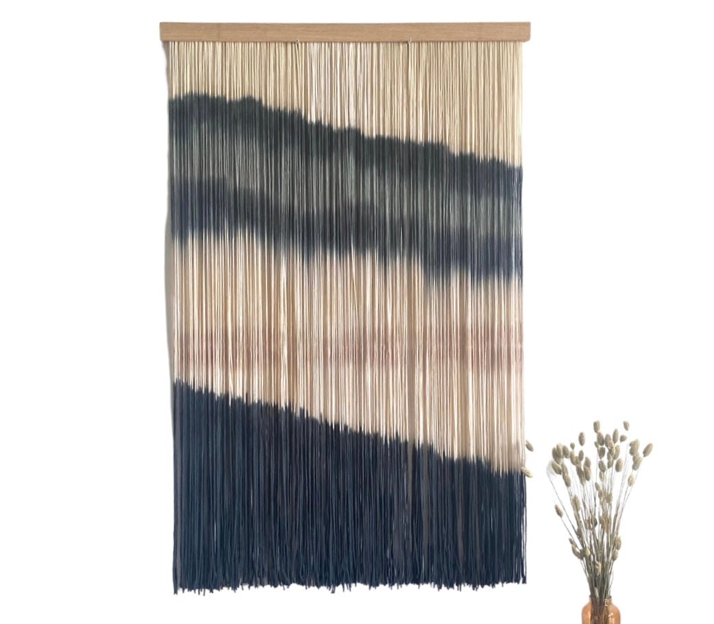 Textile Dyed Fiberart - James